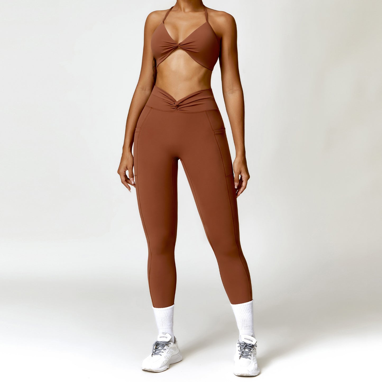 Fashion Camisole Yoga Suit