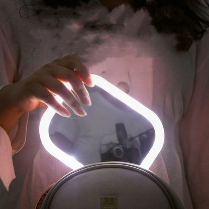 Illuminated Desktop Mirror