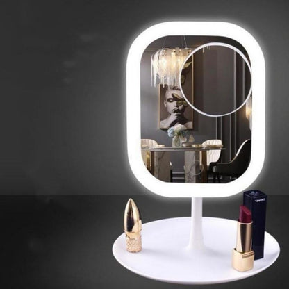 Illuminated Desktop Mirror