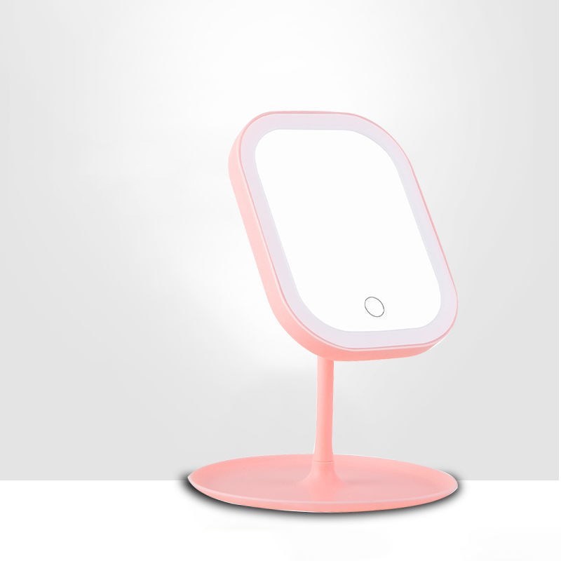 Illuminated Desktop Mirror