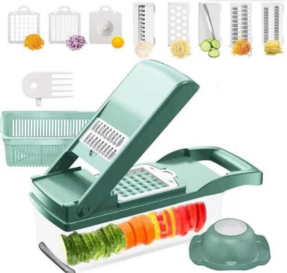 12-in-1 Manual Vegetable Chopper