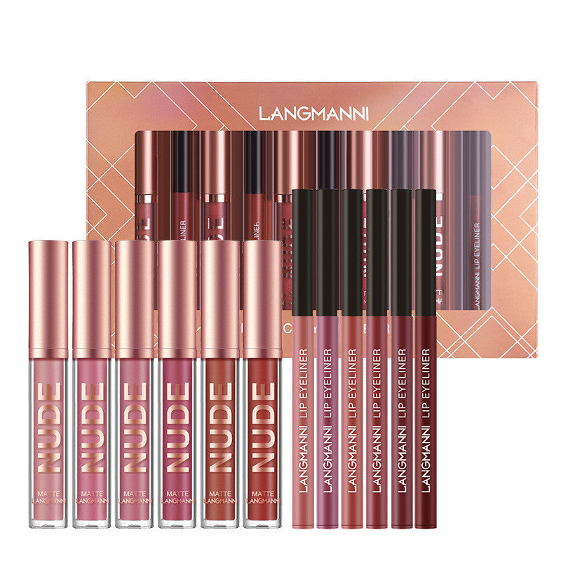 12-Piece Matte Lipstick