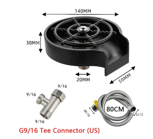 High-Pressure Bar Counter Cup Washer