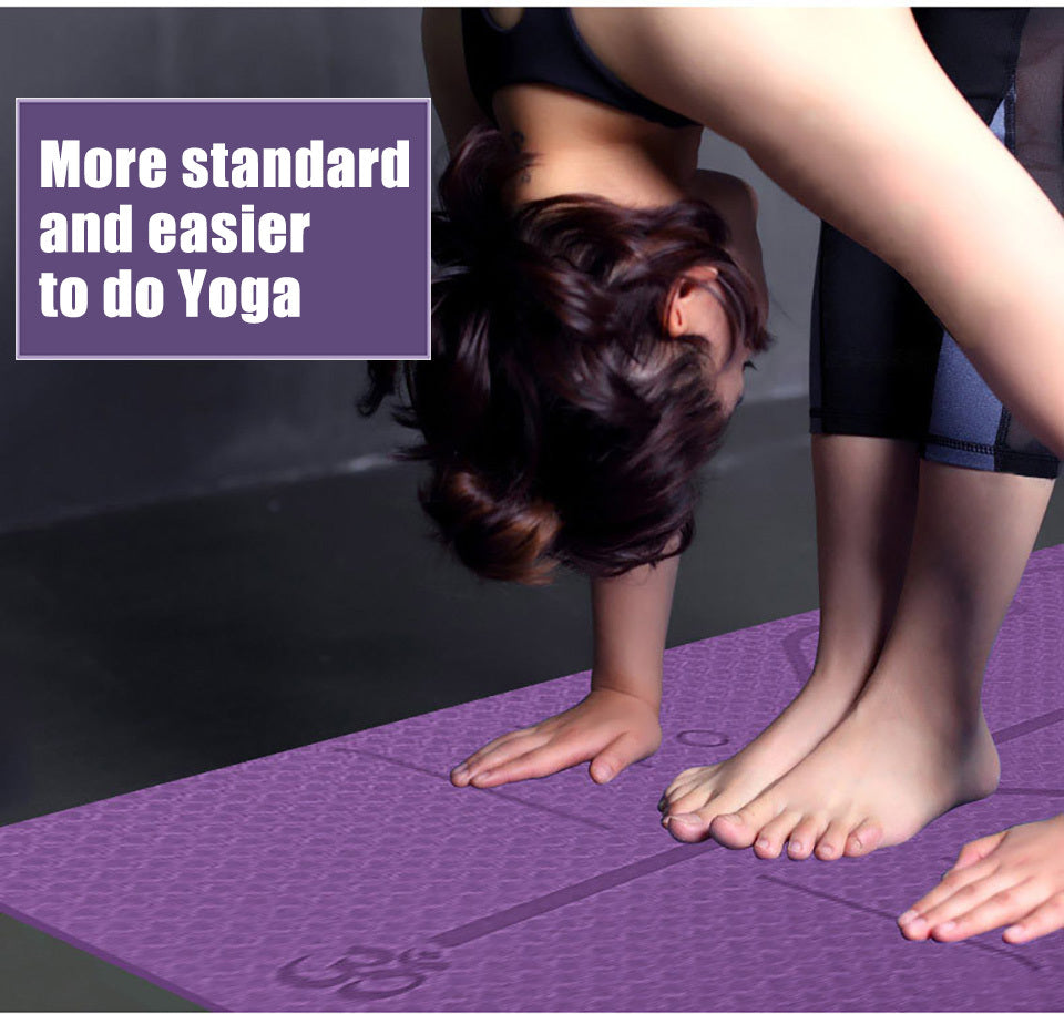 Non-Slip TPE Yoga Mat