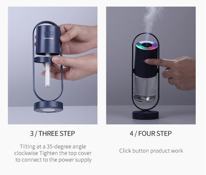 USB Air Humidifier with Night Light