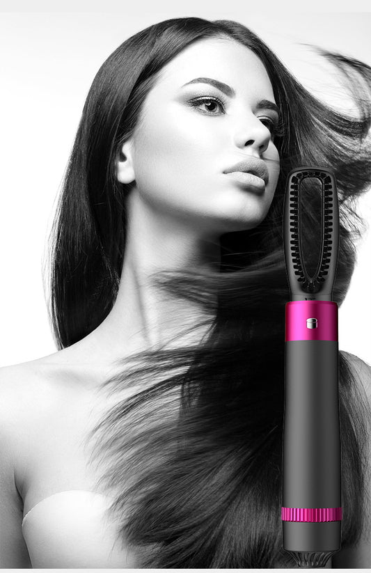 5-in-1 Professional Hair Dryer and Straightening Brush