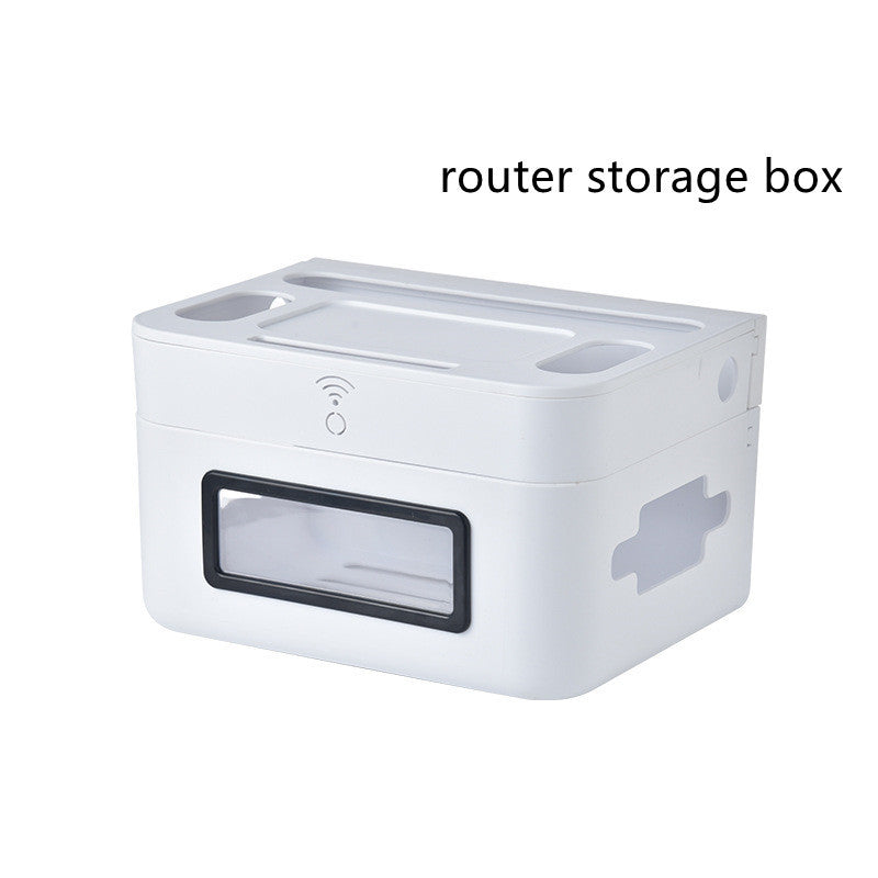 Wall Mounted Router Wire Storage Box