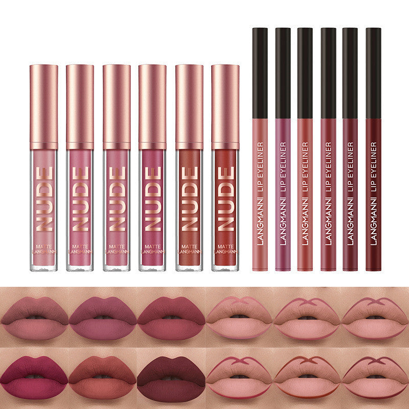 12-Piece Matte Lipstick