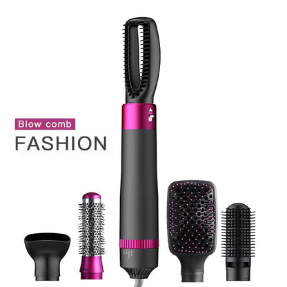 5-in-1 Professional Hair Dryer and Straightening Brush