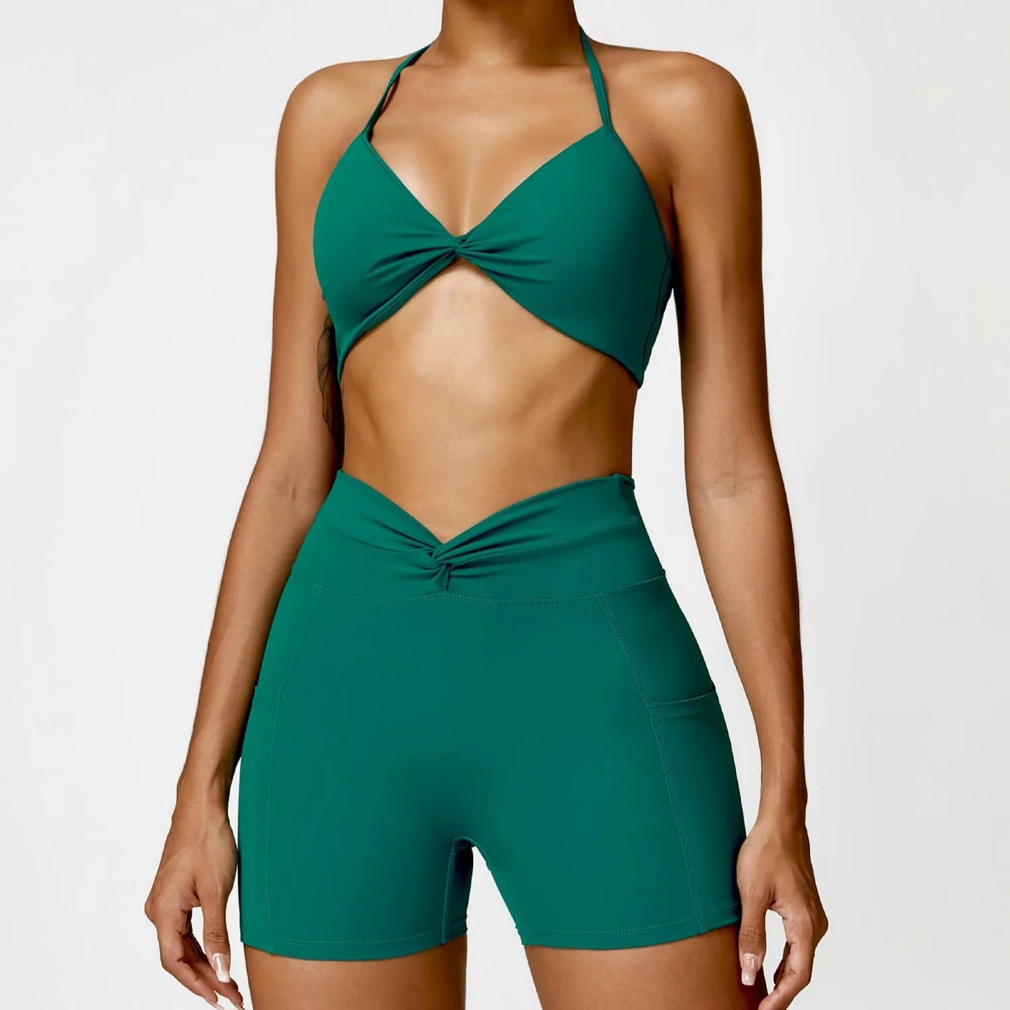 Fashion Camisole Yoga Suit